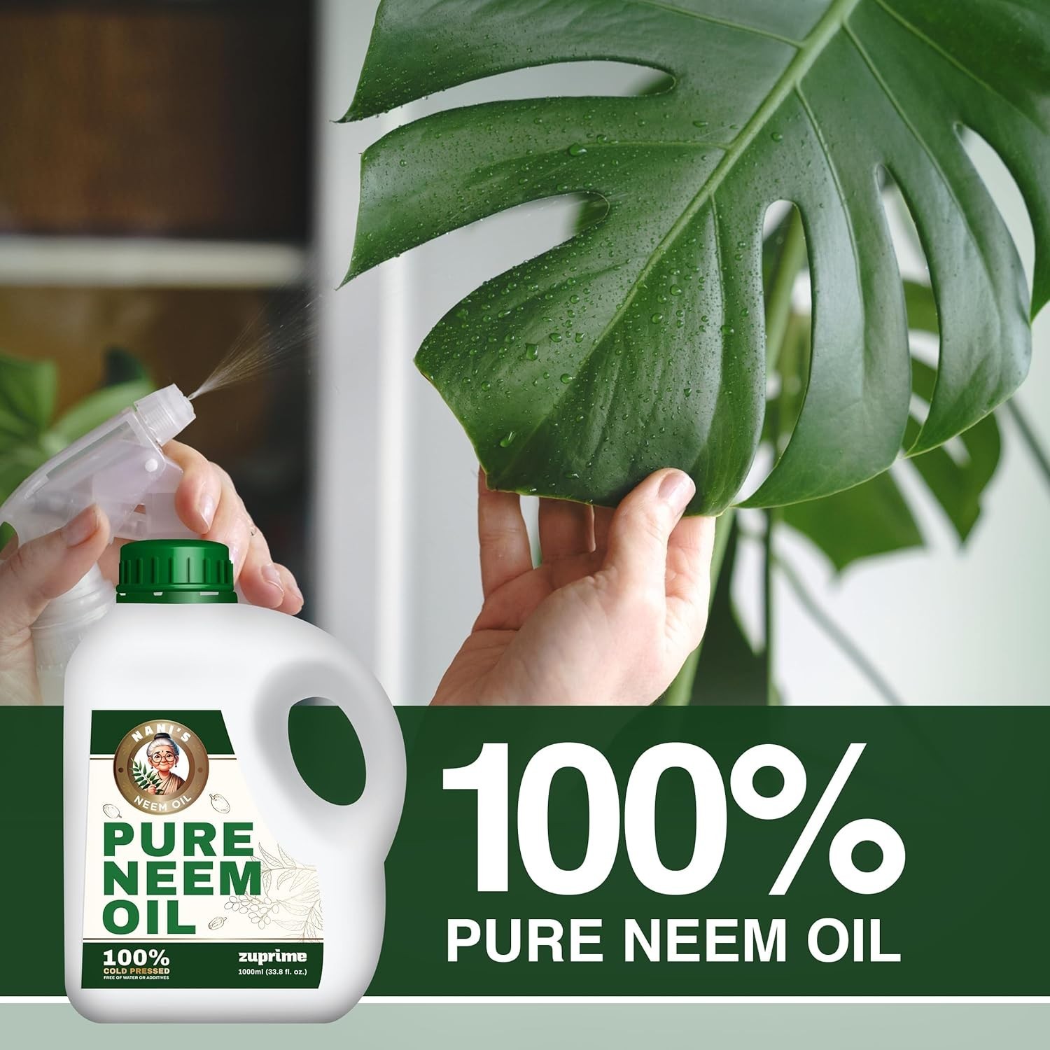 Horticultural Neem Oil Spray for Plant Health 34 oz