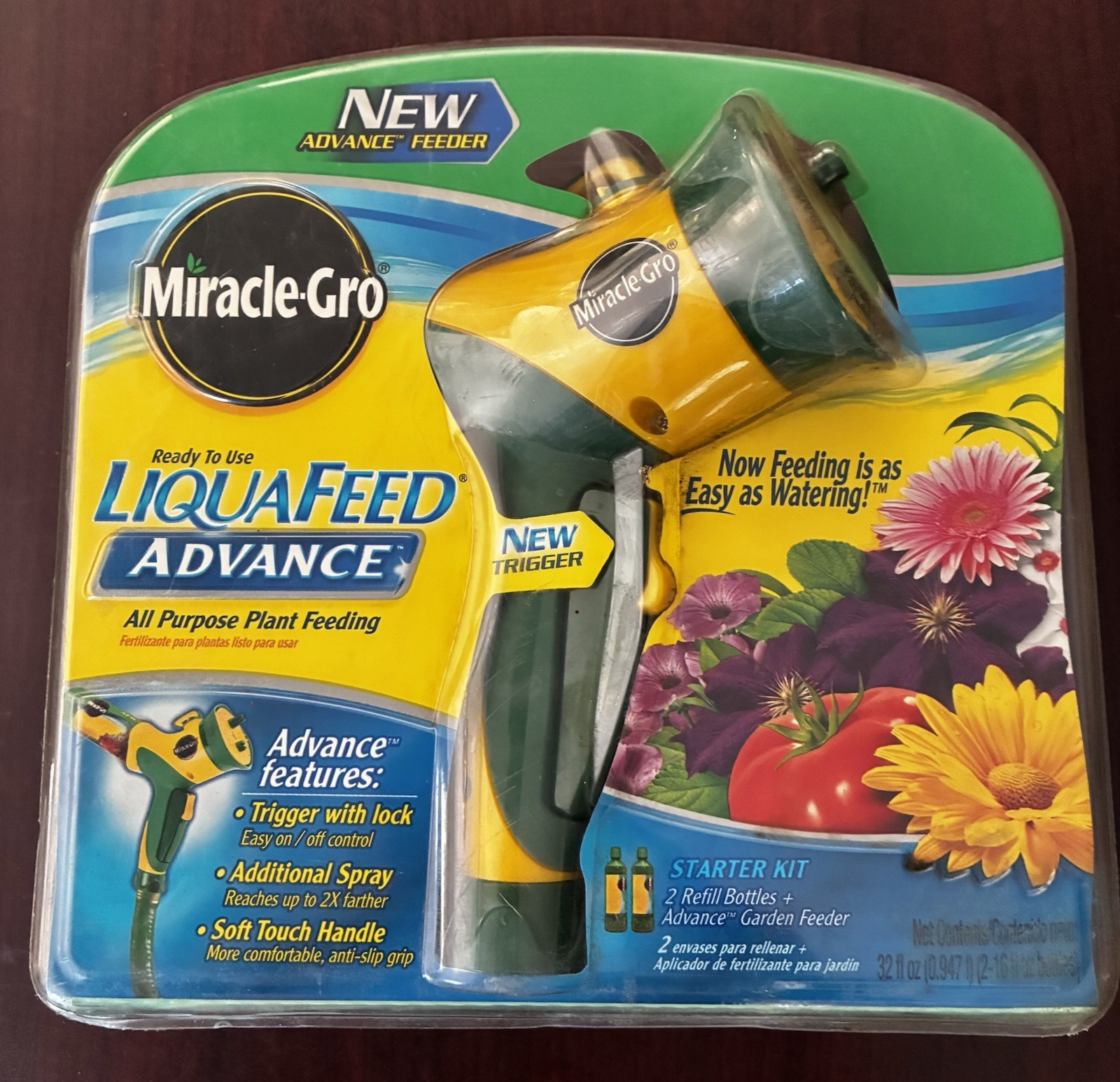 Miracle-gro Liquafeed Plant Feeding Hose Garden Grows Plants Starter Kit