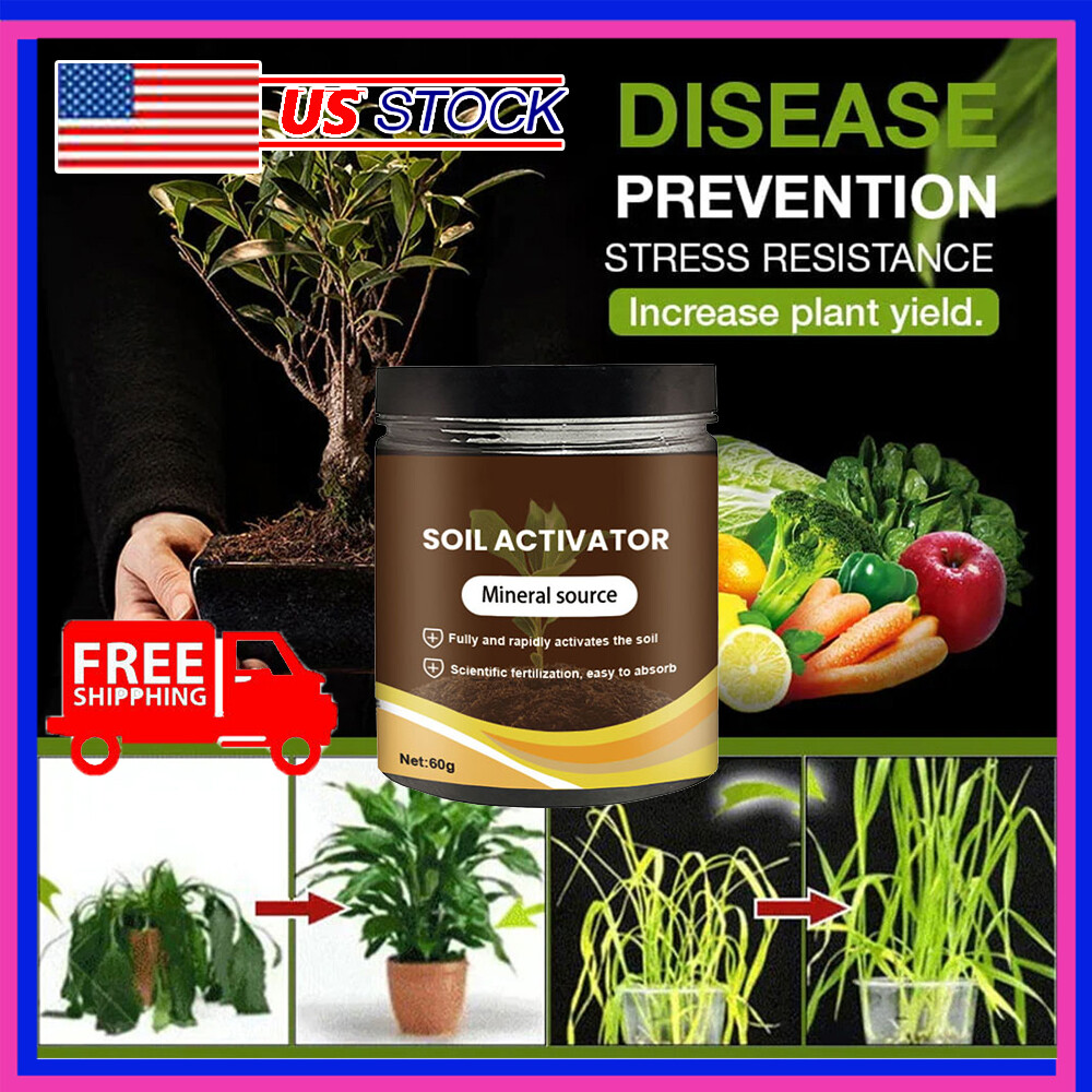 1X Soil Activator – Soil Conditioner, Plant and FlowerFertilizer Activator ET