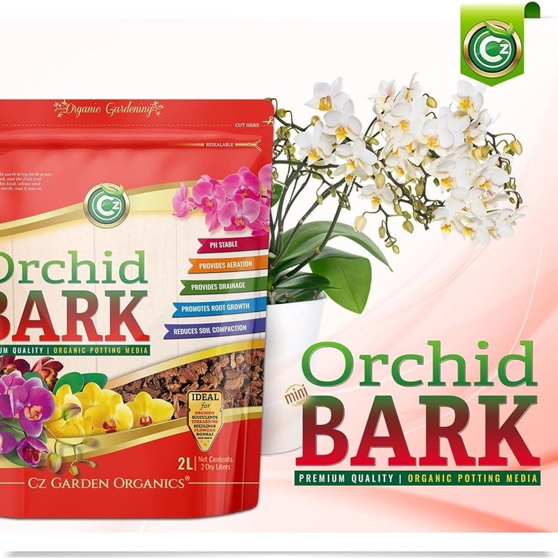 OMRI Listed All Natural Fir Bark Soil Amendment Healthy Plant Growth Drainage US