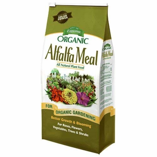 Espoma Organic 2-0-2 Alfalfa Meal Plant Food for Organic Gardening, 3lbs