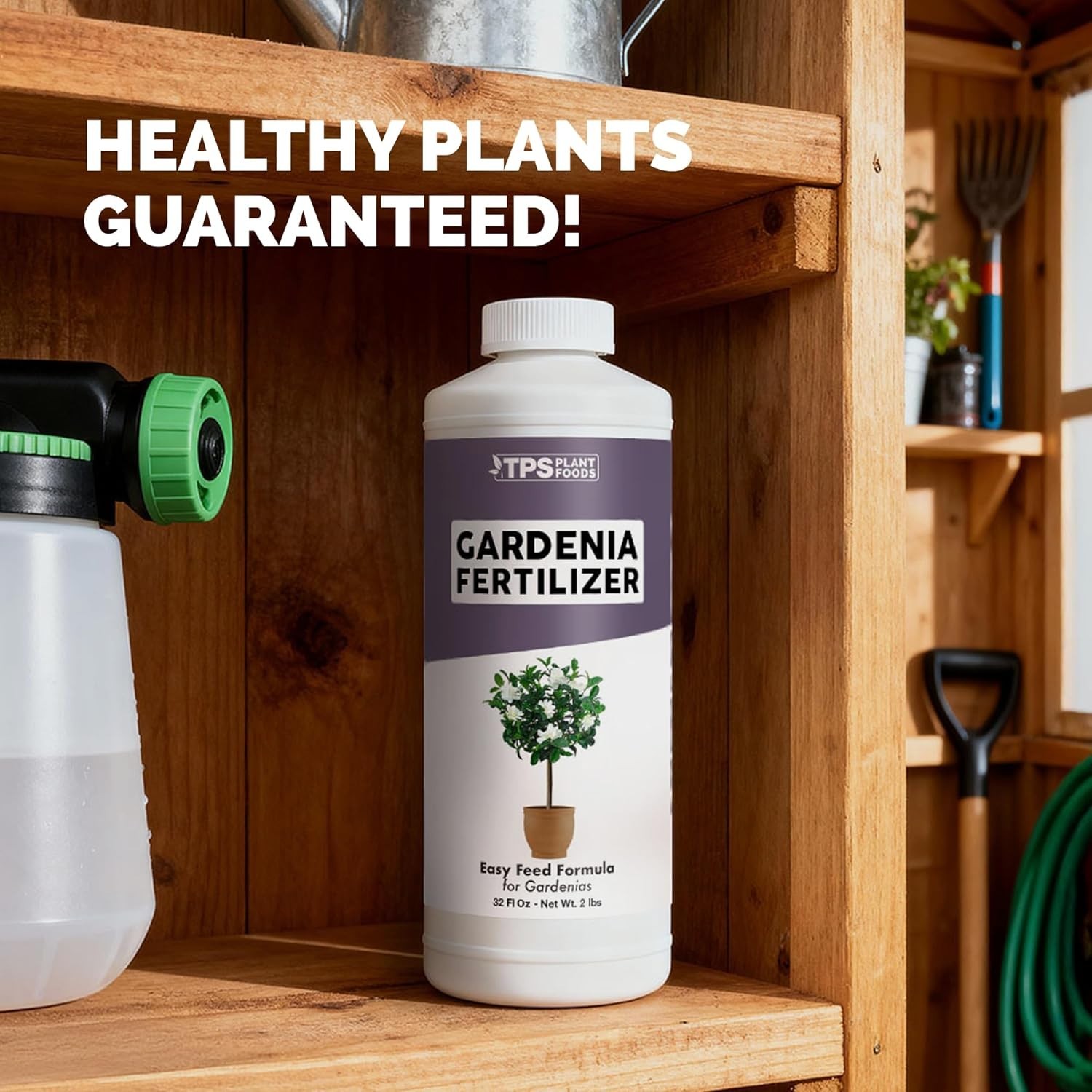 Gardenia Nutrient-Rich Liquid Fertilizer – Supports Blooming & Leaf Growth, 8 oz