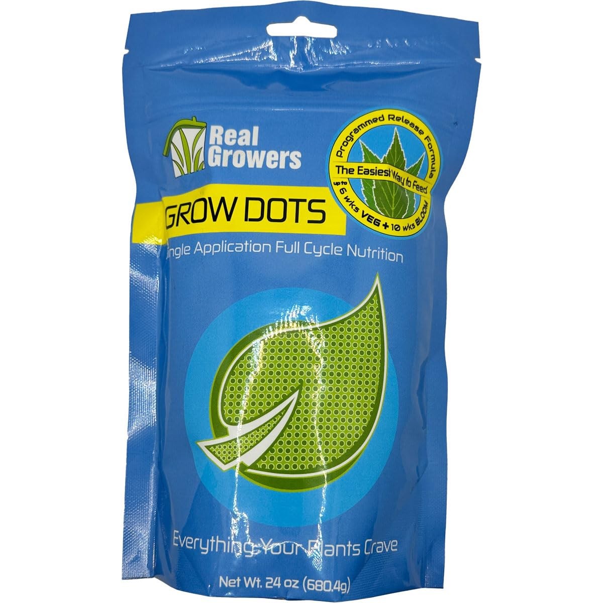 Real Growers Grow Dots Classic 24oz – One-Time Application Programmed Release Nu