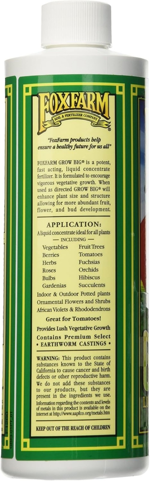 Pint Size Liquid Fertilizer for Vibrant Vegetative Growth – Ideal for All Plants