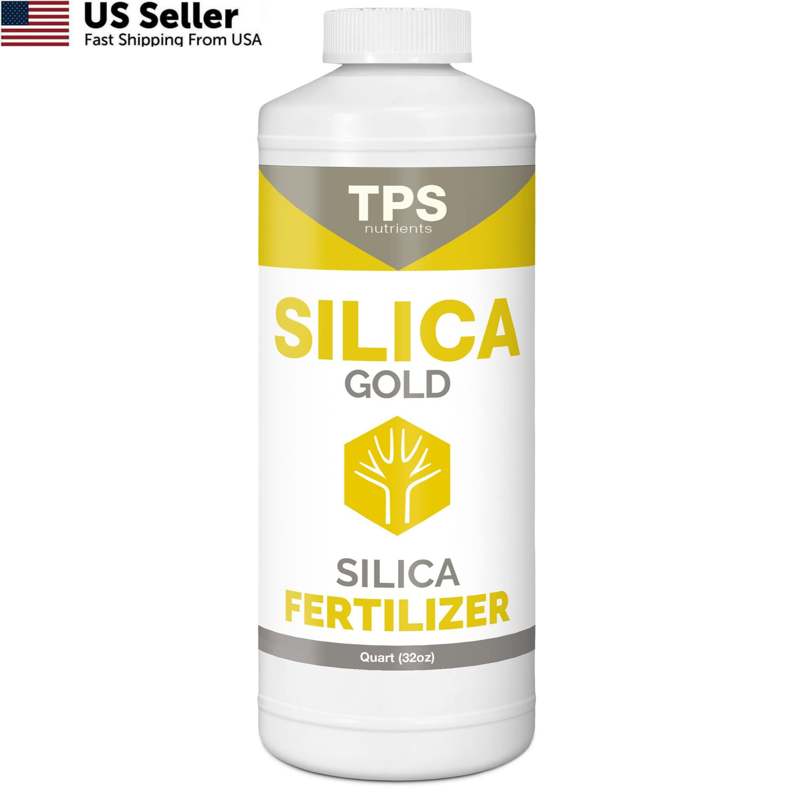 Plant Strength Nutrient Supplement Bioavailable Silicon 1 Quart 32oz USA