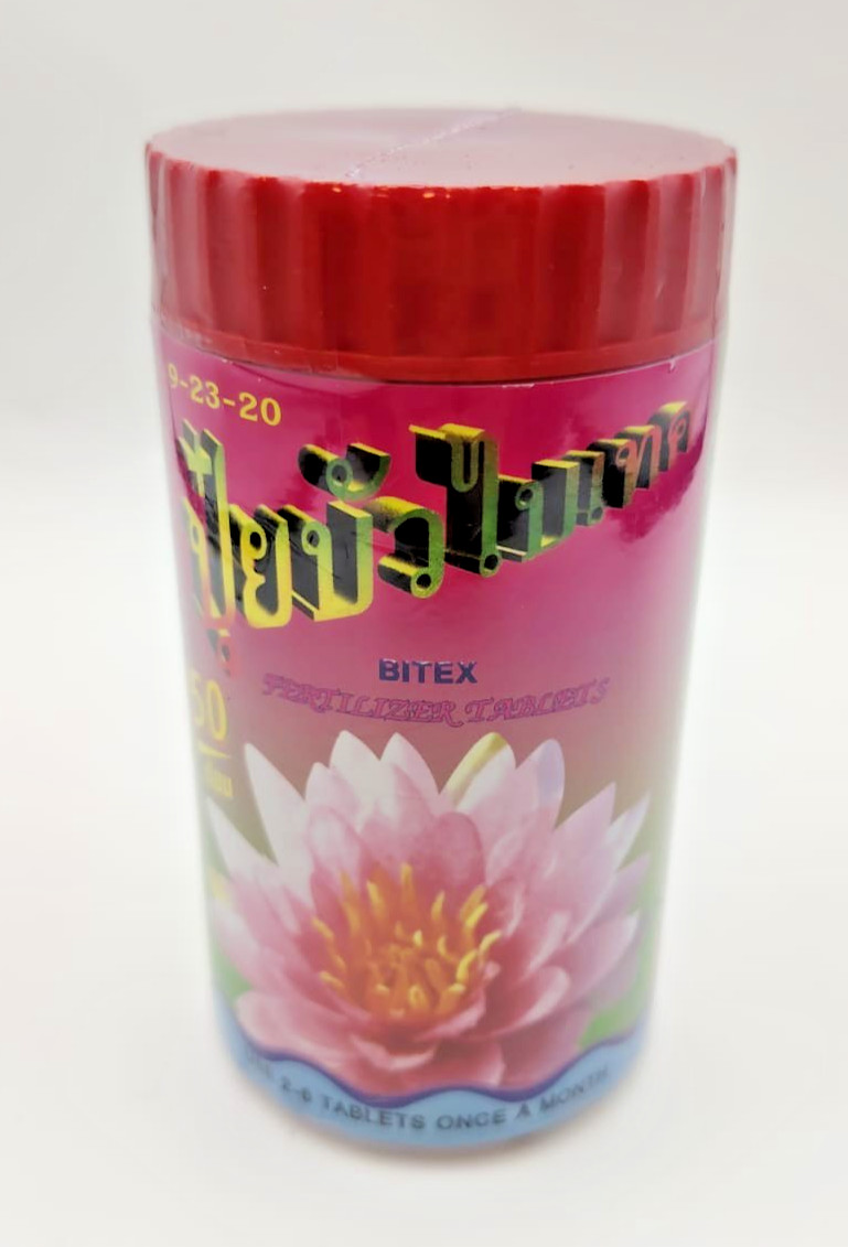 Lotus Fertilizer Tablets 50 Tabs 250g Aquatic Plants Water Lily Flower Booster