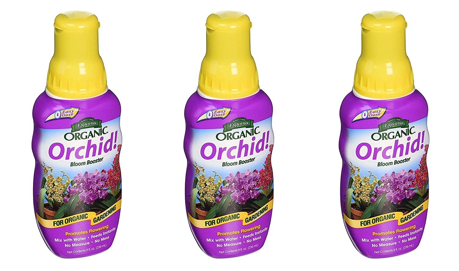 Espoma Company ORPF8 Organic Orchid Plant Food, 8 oz (Тhrее Расk)