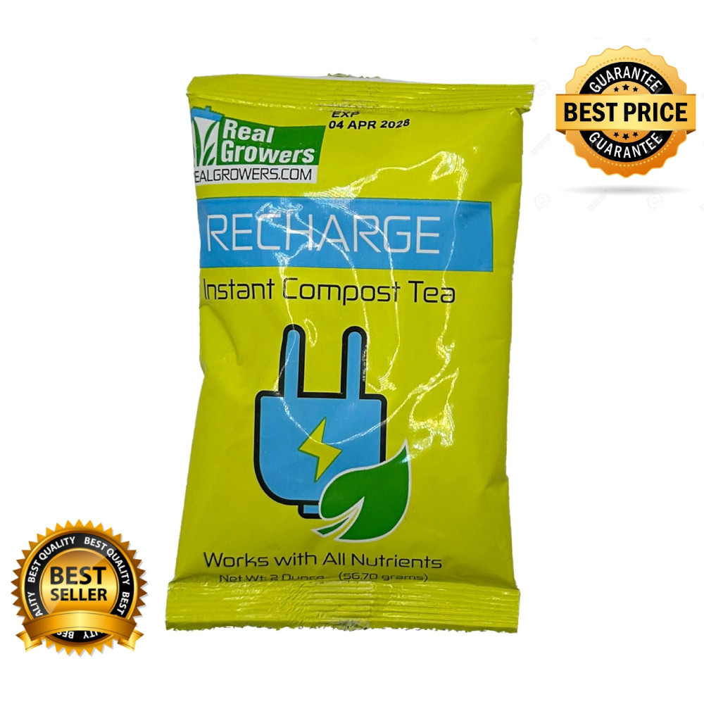 Recharge – Mycorrhizae Instant Compost Tea/Soil Microbes for Plant Growth – 2Oz