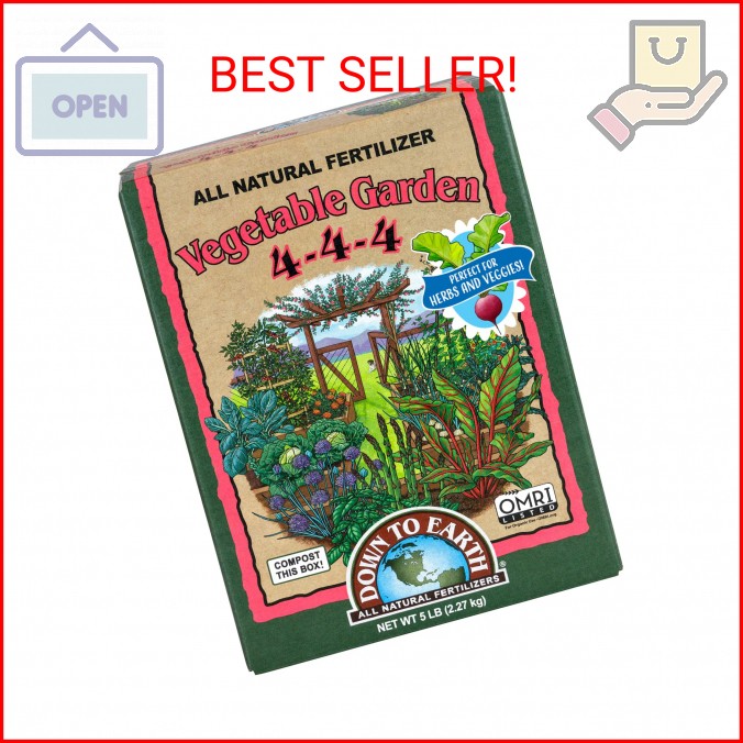 Down To Earth All Natural Fertilizers Organic Vegetable Garden – Plant Food for