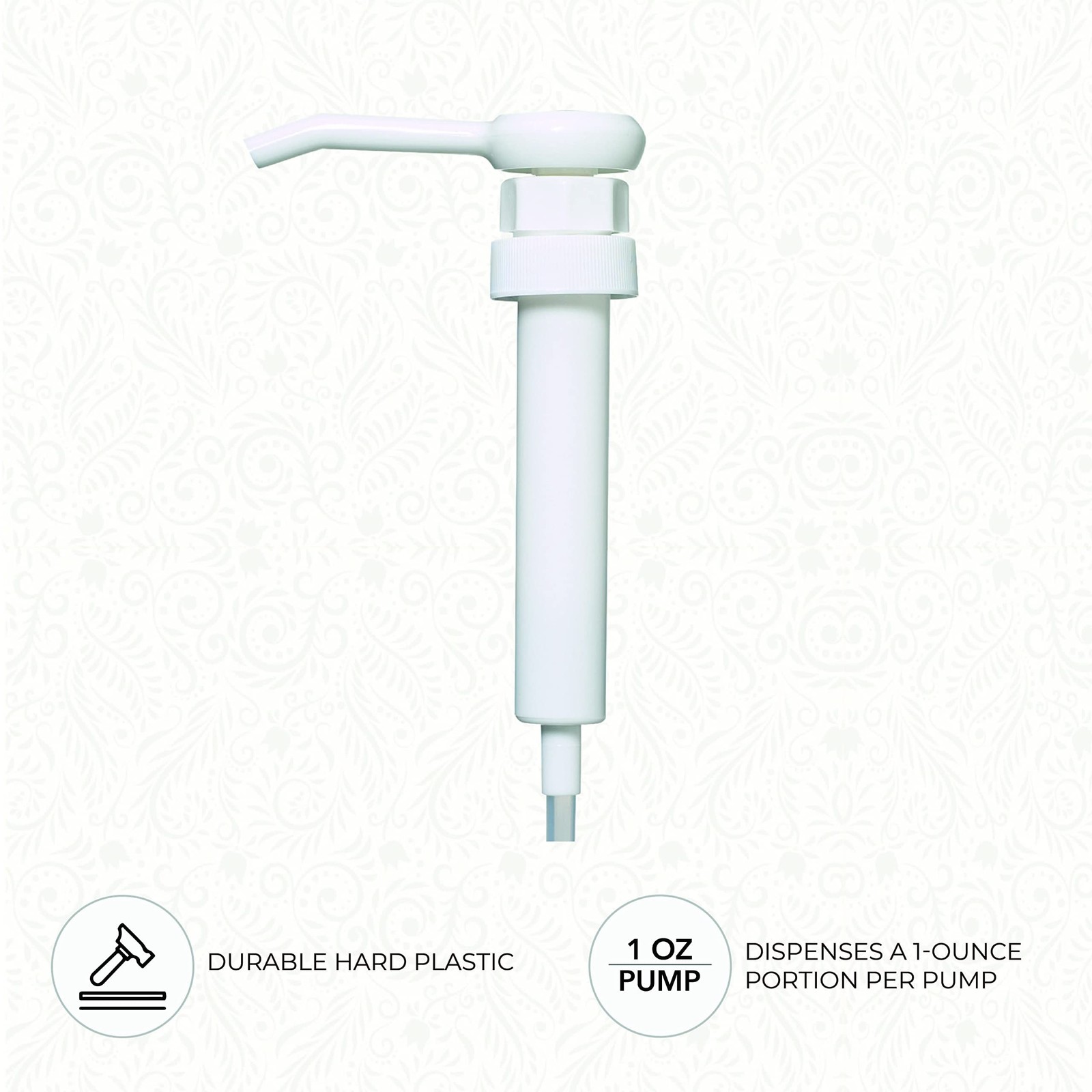 Ginger Lily Farms Premium Gallon Pump, Dispenses One Ounce Per Pump, Fits Mos…