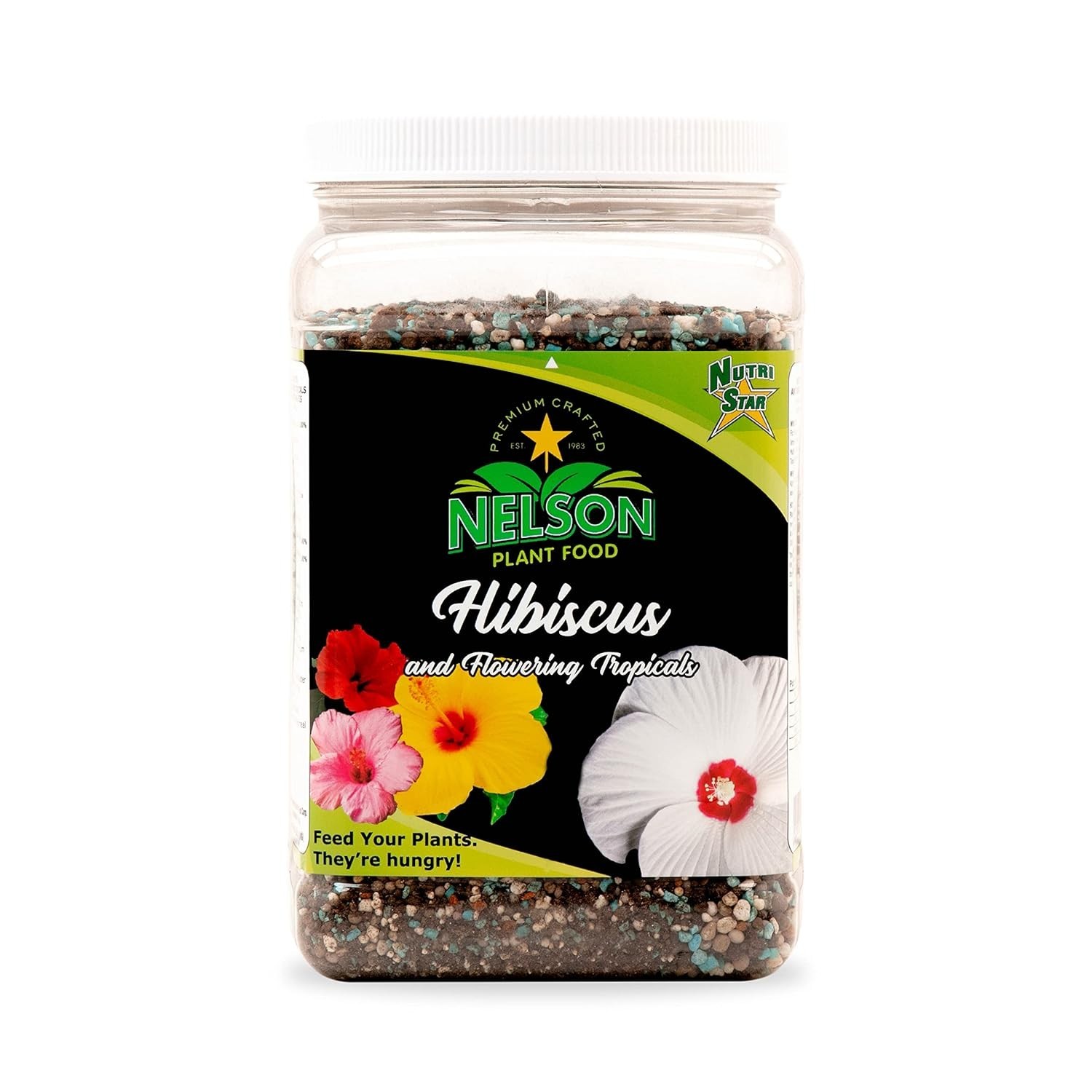 NutriStar 10-4-12 Fertilizer – 4 lb Granular Plant Food for Vibrant Blooms