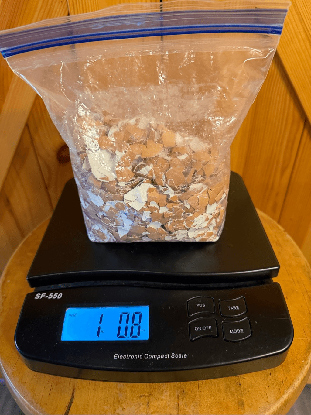 Crushed Eggshells 1.08 pound Bag Calcium Fertilizer Egg Shells (7569)