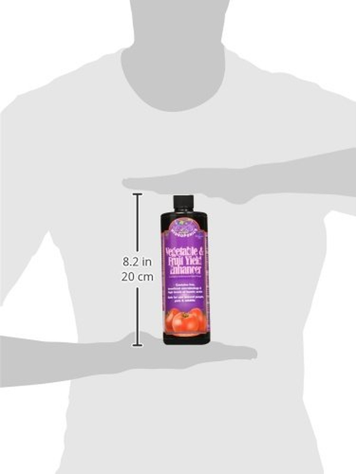 Microbe Life Hydroponics ML21345 Vegetable & Fruit Yield Enhancer, 16 oz