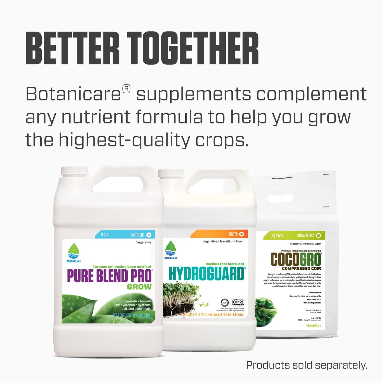 Botanicare Cal-Mag Plus, A Calcium, Magnesium, And Iron Plant Supplement,