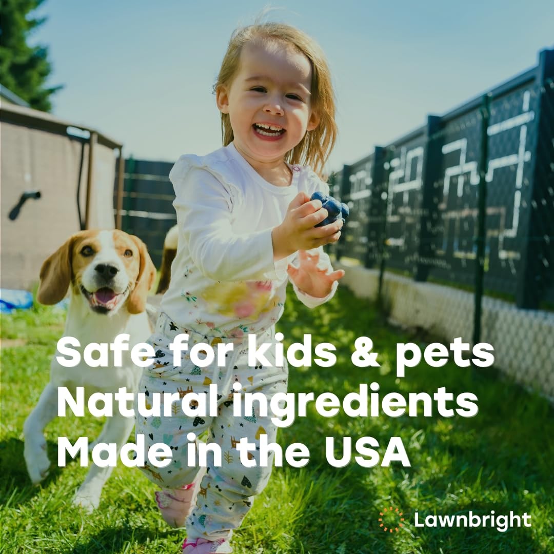 Total Lawn by – Kids & Pet Safe – Phosphorus Free Liquid Fertilizer for Any Gras