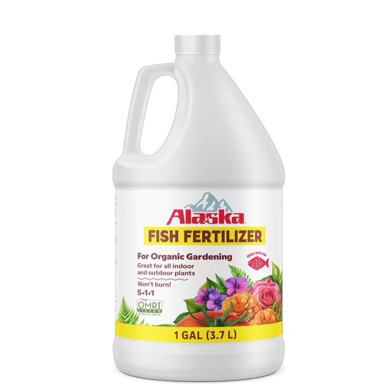 Alaska Fish Fertilizer 5-1-1 Plant Food, 1 gal
