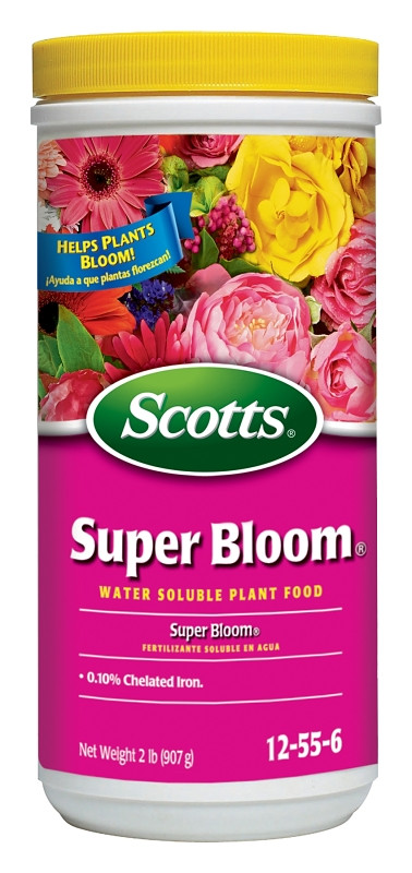 Scotts Super Bloom Water Soluble Plant Food, 2 lb – NPK 12-55-6 – Fertilizer