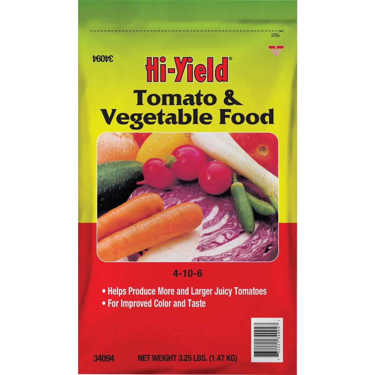 Hi-Yield 3.25 Lb. 4-10-6 Dry Plant Food 34094 Hi-Yield 34094 732221340947