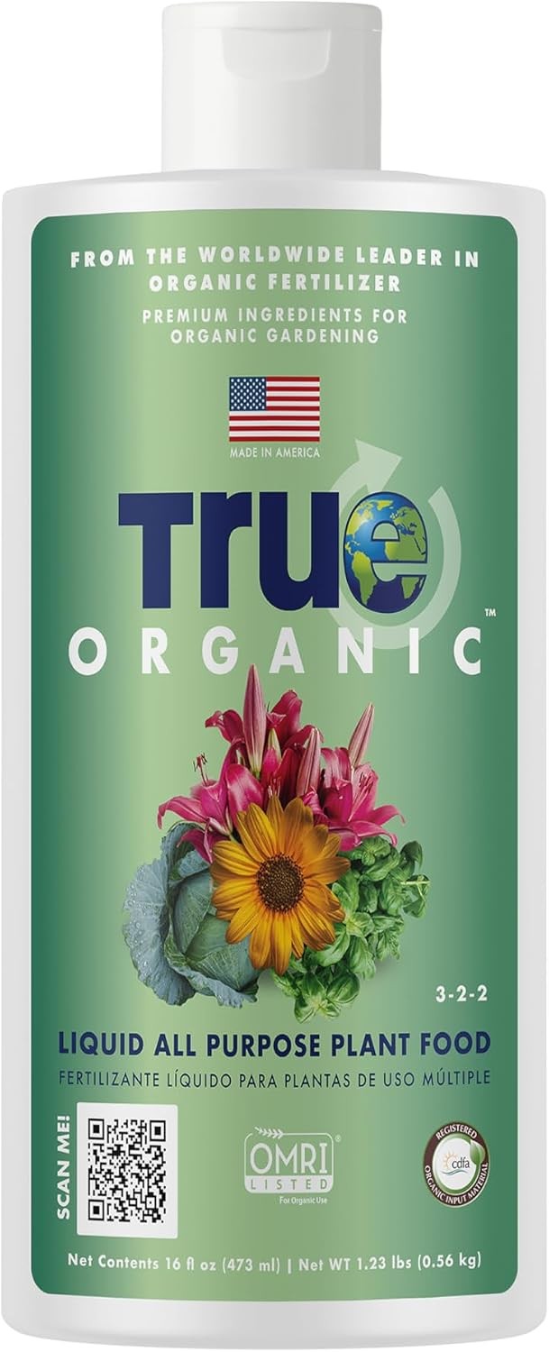 Liquid All Purpose Plant Food – Organic Fertilizer for Fruits Flowers Vegetables