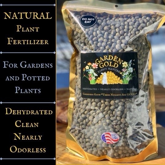 Dehydrated Rabbit Manure – All Natural Garden & Plant Fertilizer