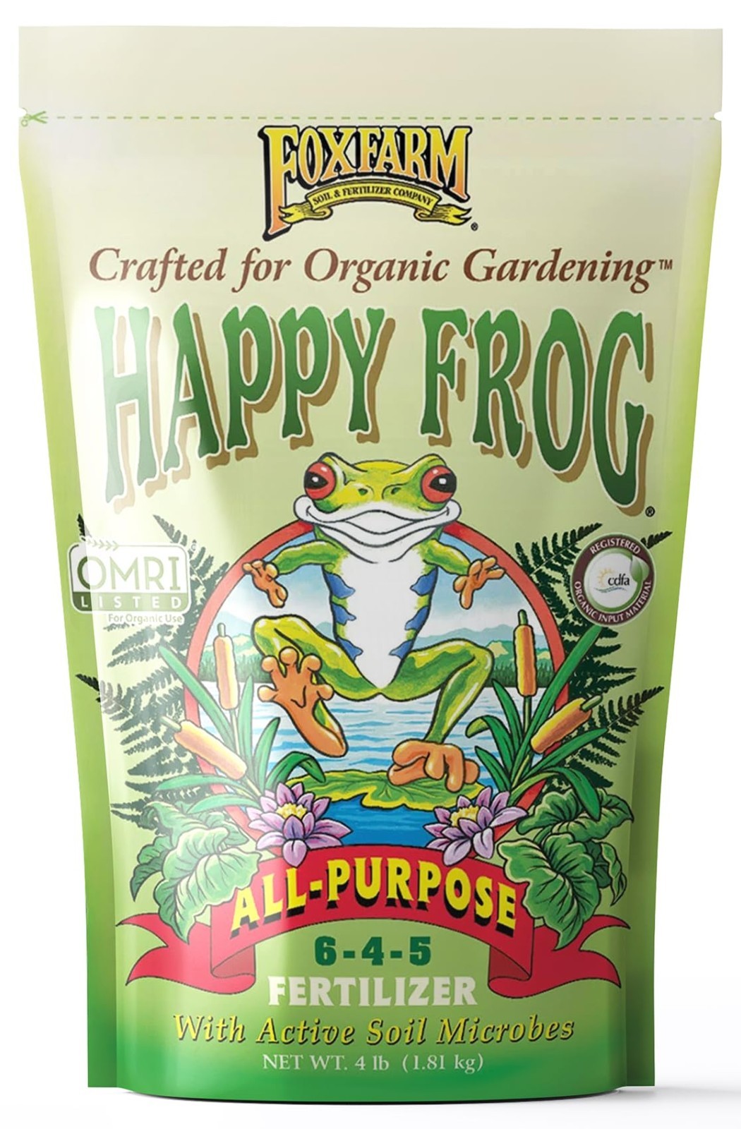 All-Purpose Slow Release Fertilizer for Flowers, Vegetables & Plants – 4 lb, OMR