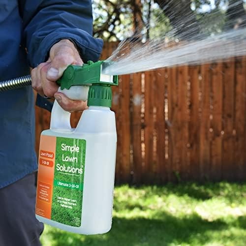 Ultimate 3-18-18 NPK- Lawn Food Quality Liquid Fertilizer- Easy to Use Concen…