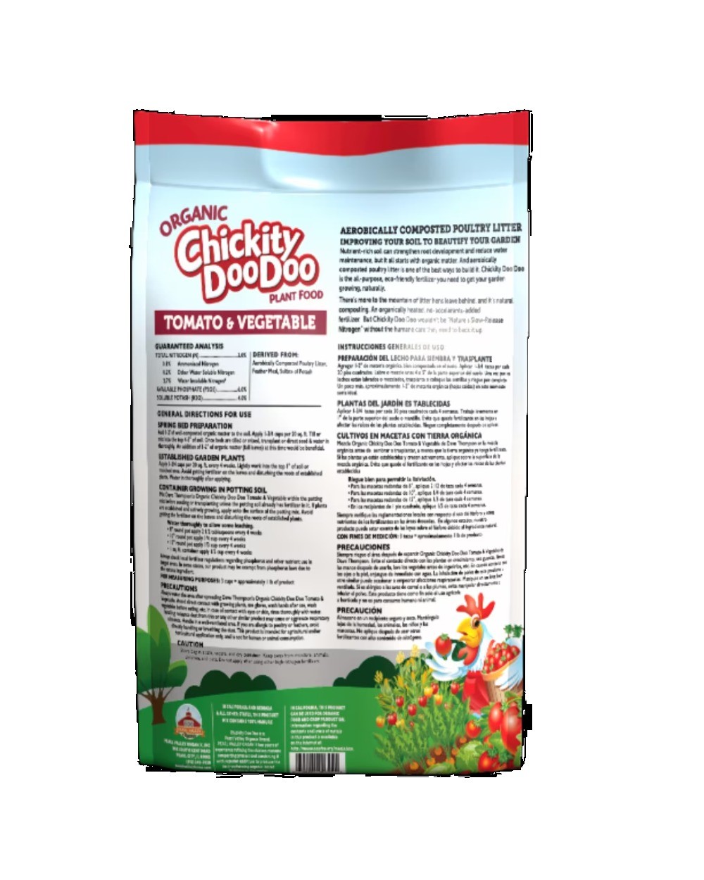 (2 pack) Tomato Vegetable Organic Fertilizer, 4 lbs, 360 Square feet