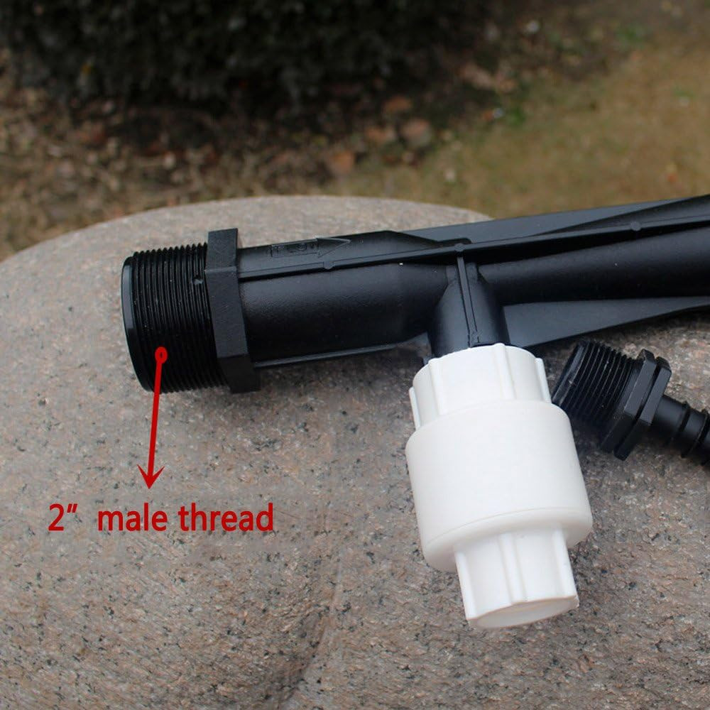 2 Inch Venturi Fertilizer Injector, Irrigation Tube Fertilizer Mixer Injector