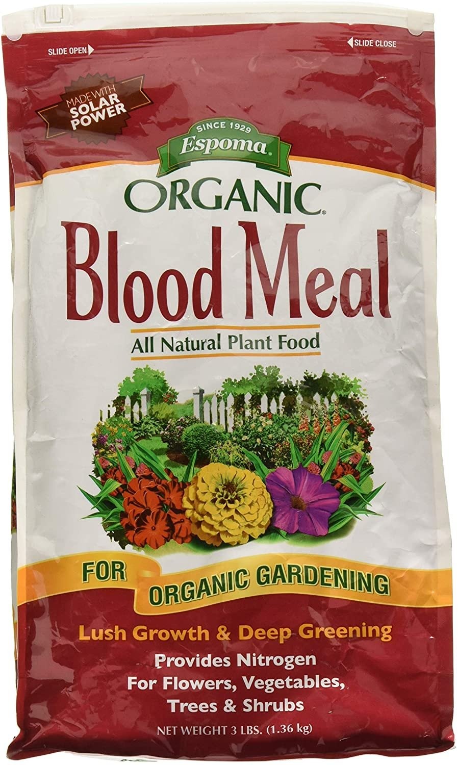 Espoma 163680 3 lbs Blood Meal Organic Fertilizer – DB03