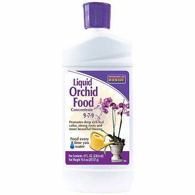 Bonide 105 Liquid Orchid Food, 9-7-9 Formula, 8 oz. – Quantity 12