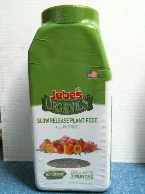 Jobe’s Organics 09586, Slow Release Plant Food, 1.2 lbs., FREE SHIPPING