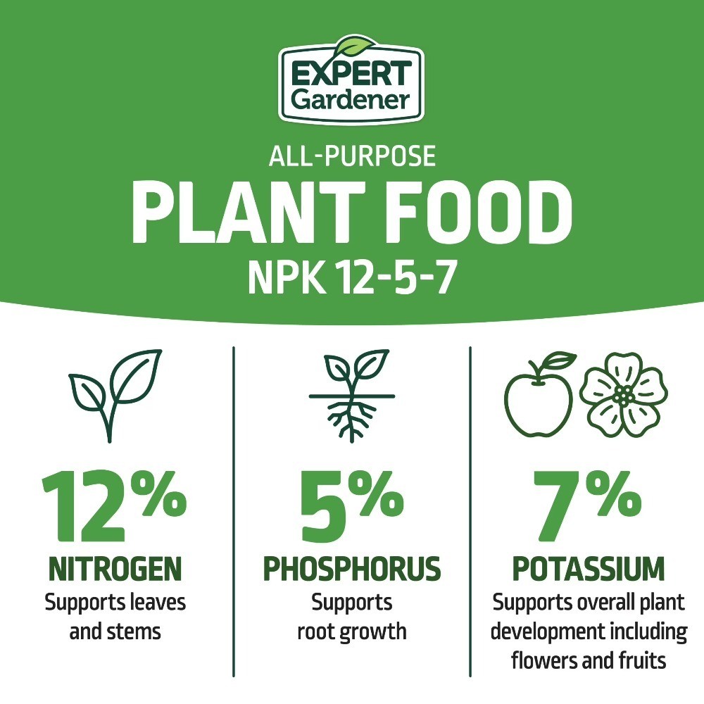 All-Purpose Plant Food Fertilizer 12-5-7 NPK 4 Pound