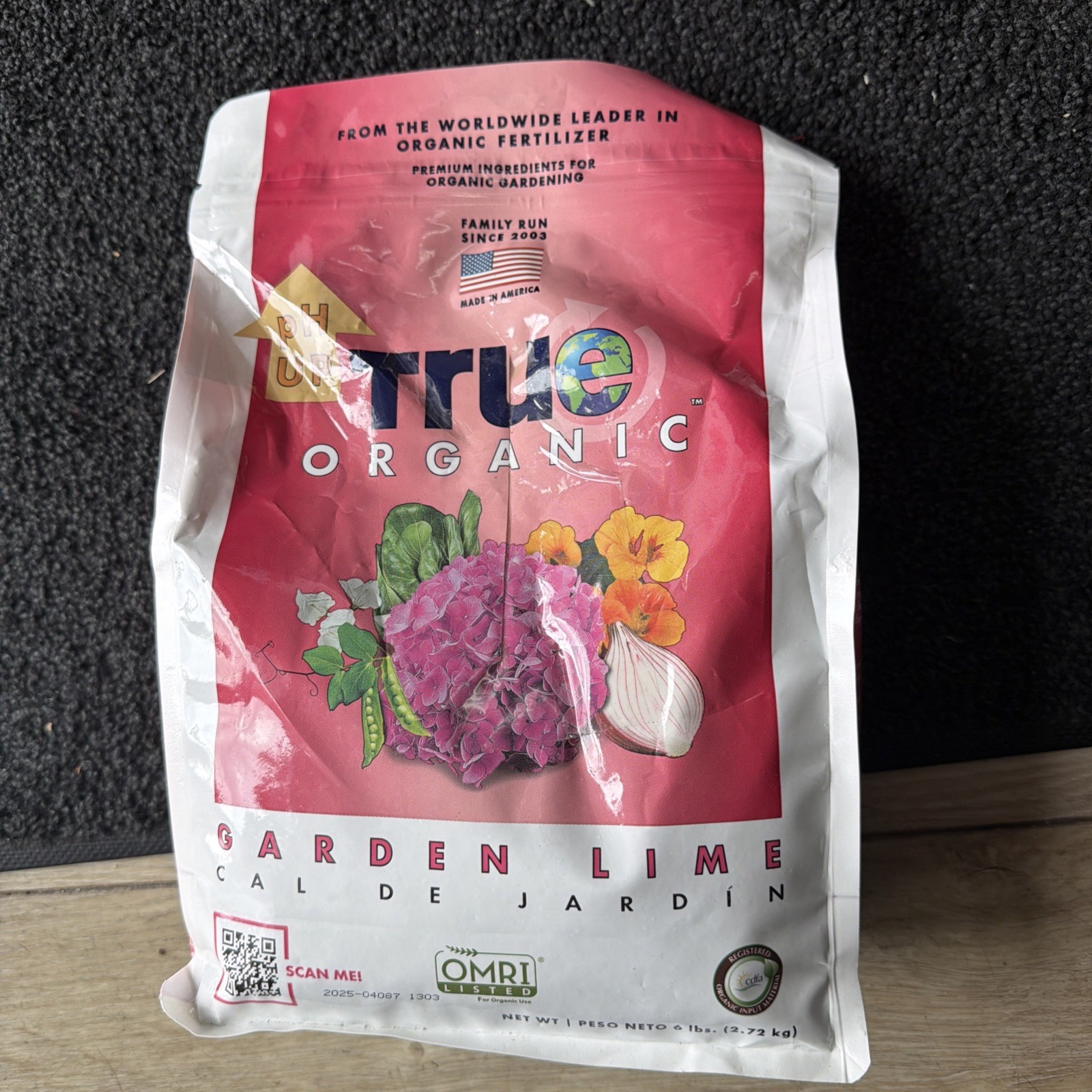 True Organic Garden Lime 6 Lbs