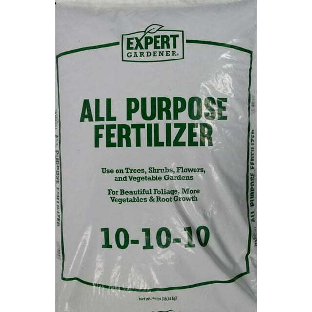 10-10-10 Fertilizer, All Purpose Plant Fertilizer Gardening Planting 40 lb. Bag
