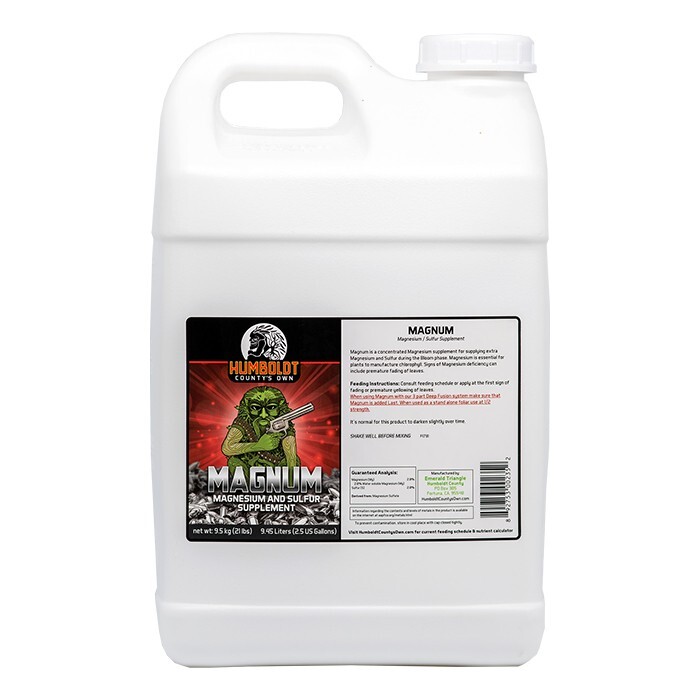 Humboldt County’s Own Magnum Magnesium/Sulfur Supplement with Vitamin B1