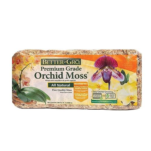 50450 Better Gro ORCHID Moss 190 Cu.In 50 Lb Outdoor Living