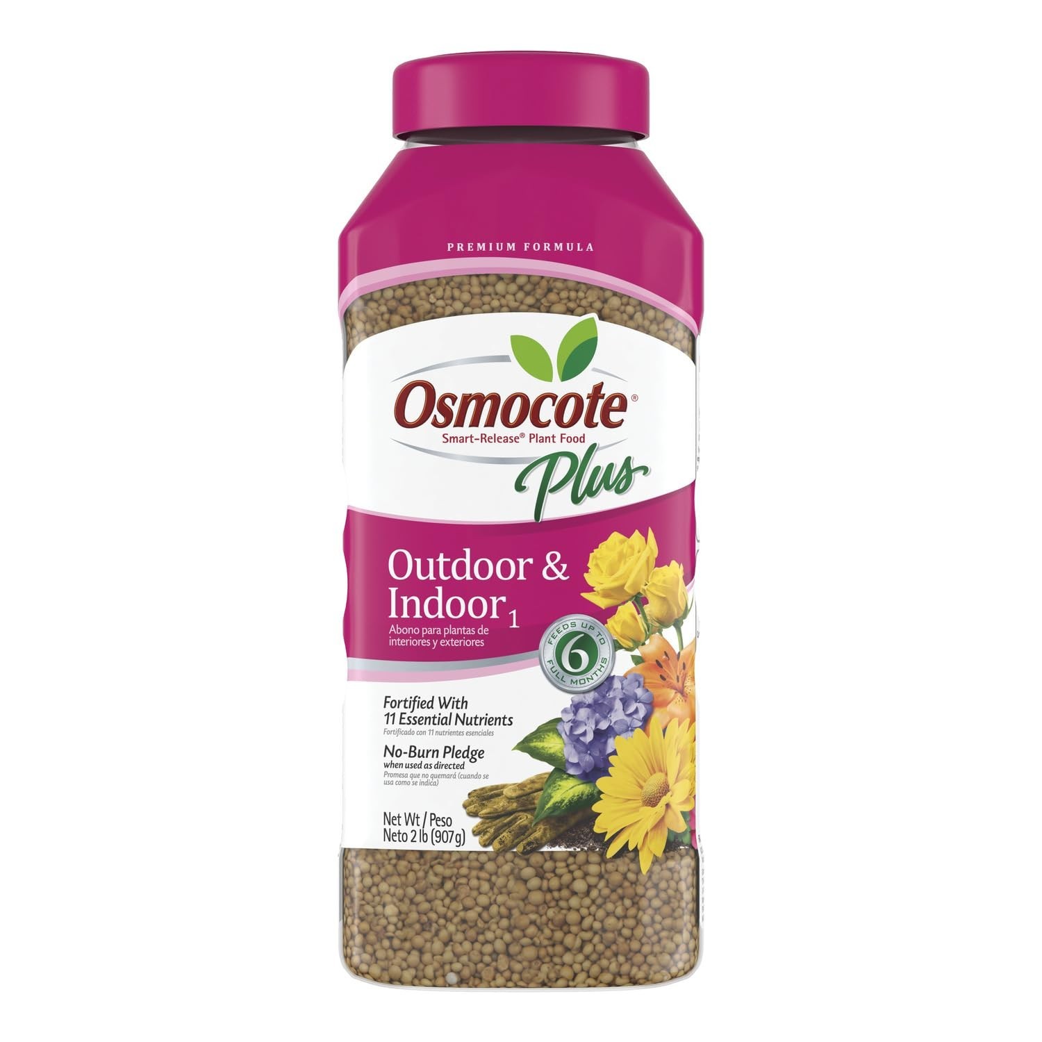 11 Nutrient Granular Plant Fertilizer – 2 lbs. Continuous Release for All Plants
