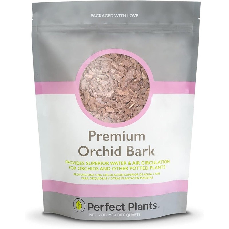 Organic Pine Bark Chips Mulch Indoor Outdoor Orchids Terrariums Moisture Control