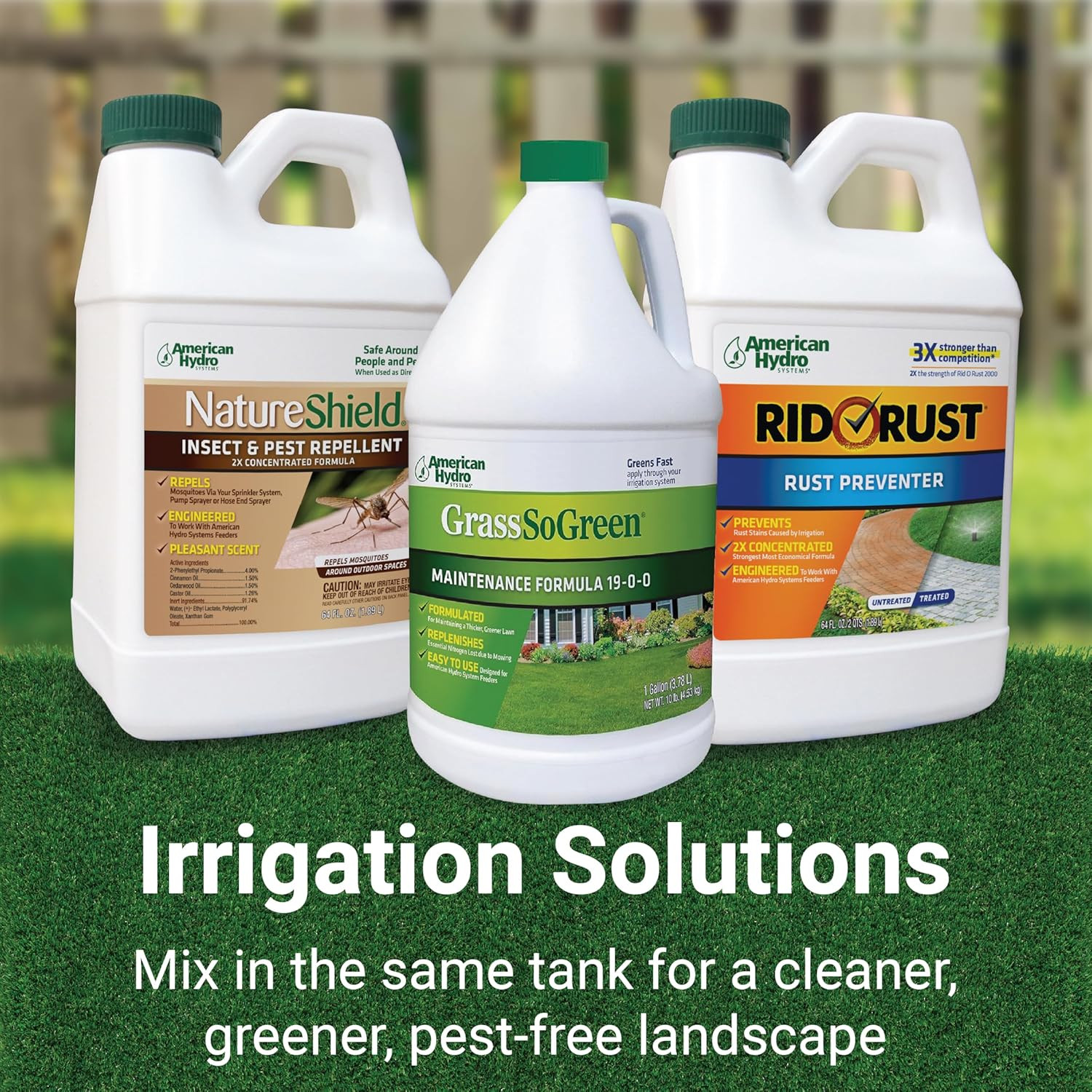 American Hydro Systems Grasssogreen Maintenance Formula, Grass and Landscape Fer