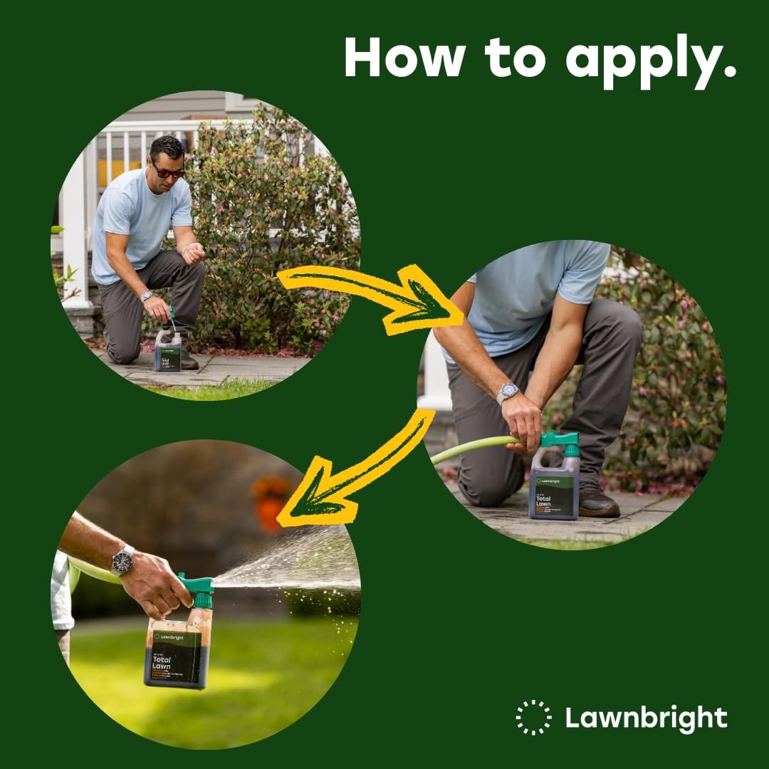 Total Lawn by – Kids & Pet Safe – Phosphorus Free Liquid Fertilizer for Any Gras