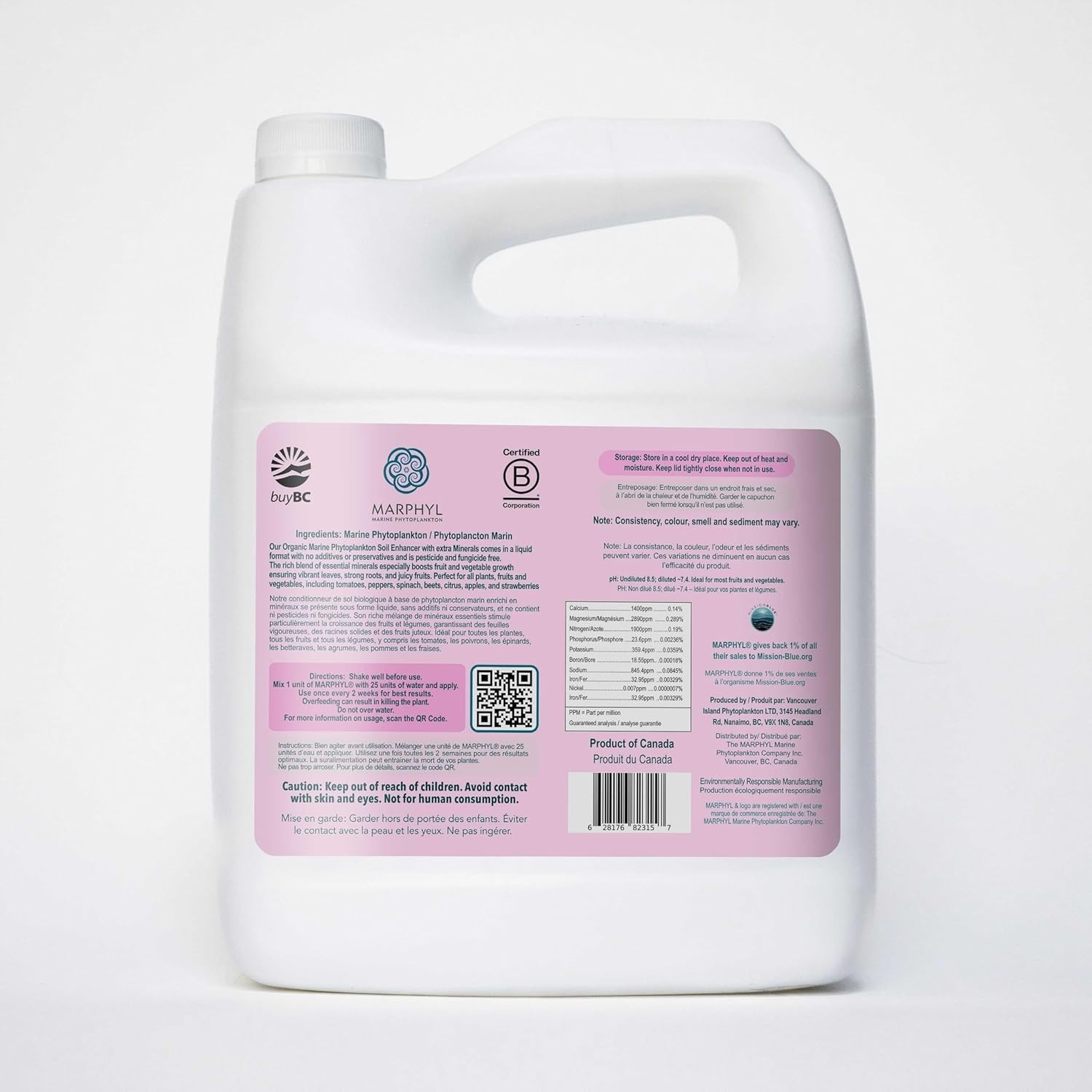 Organic Minerals Liquid Fertilizer for Plant Growth