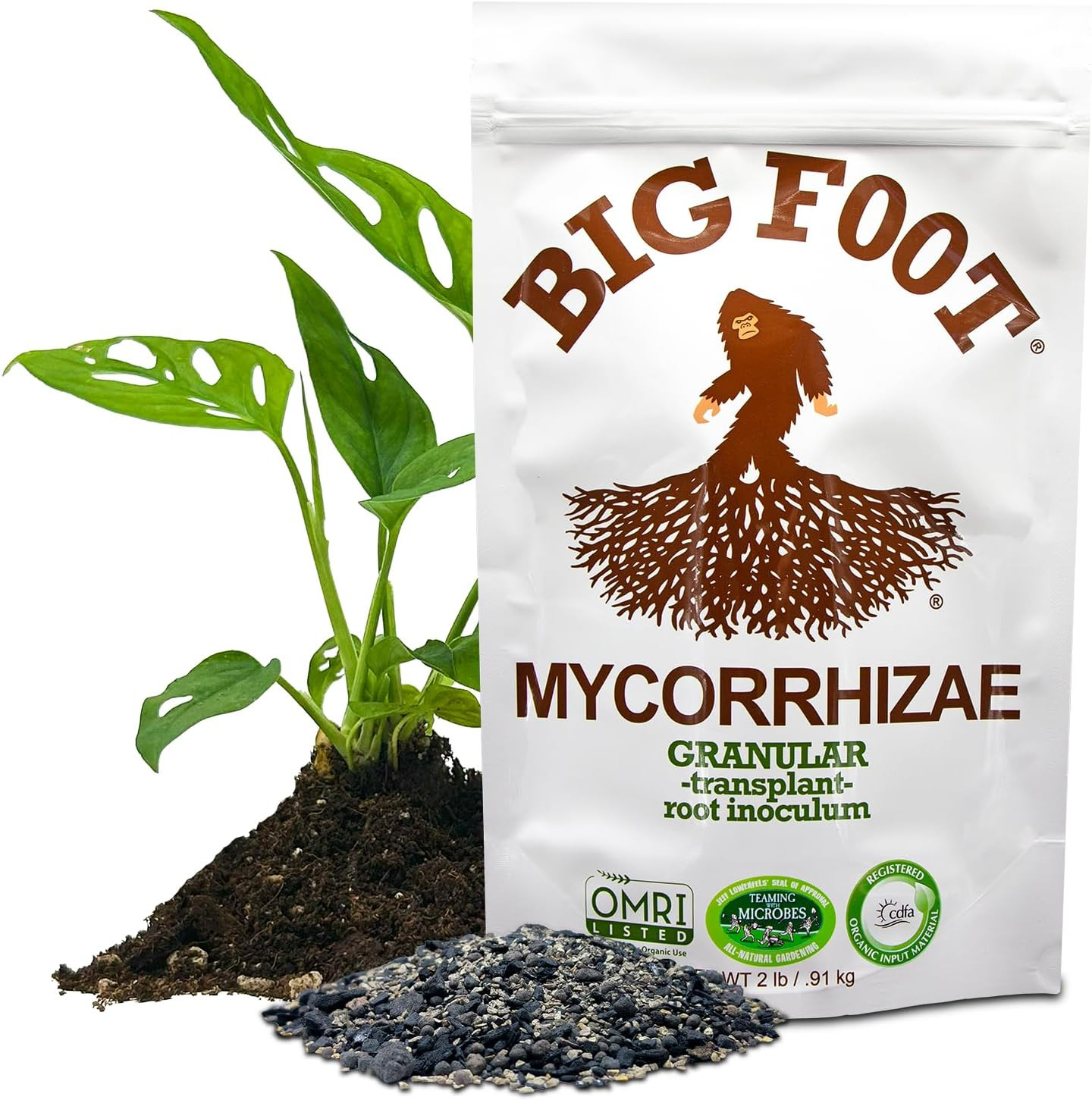 Mycorrhizal Fungi Granular for Transplants – for All Plants – Easy to Use Root S