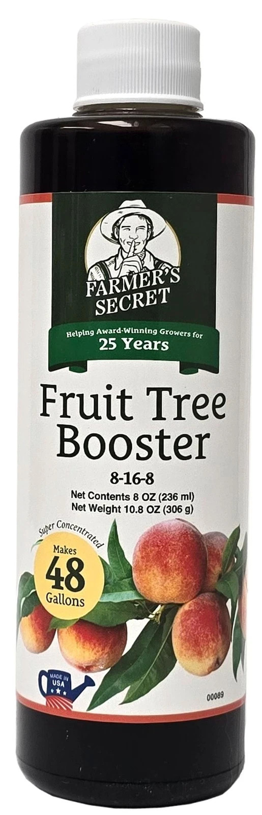 Farmer’s Secret Fruit Tree Booster Fertilizer (8oz) – Super Concentrated