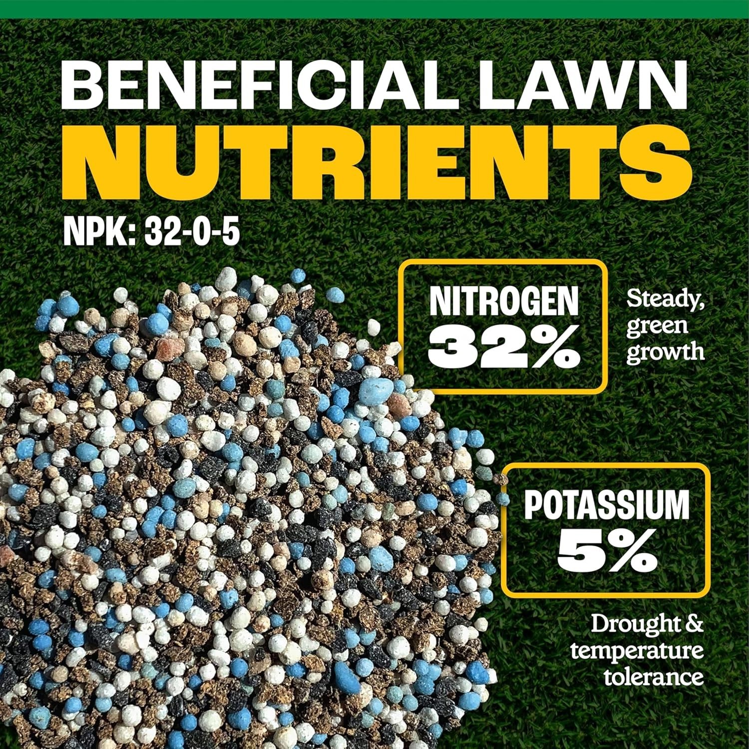 Full Season Lawn FERT 12M 32-0-5 RF 35/33.6LB
