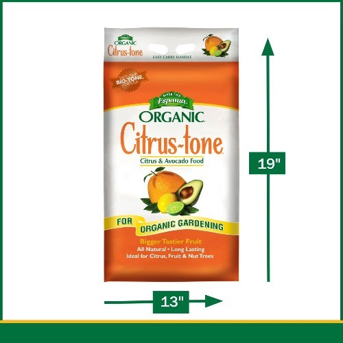 Organic Citrus-Tone for Citrus and Avocado Tree Food, 5-6-2 Fertilizer, 27 lb.