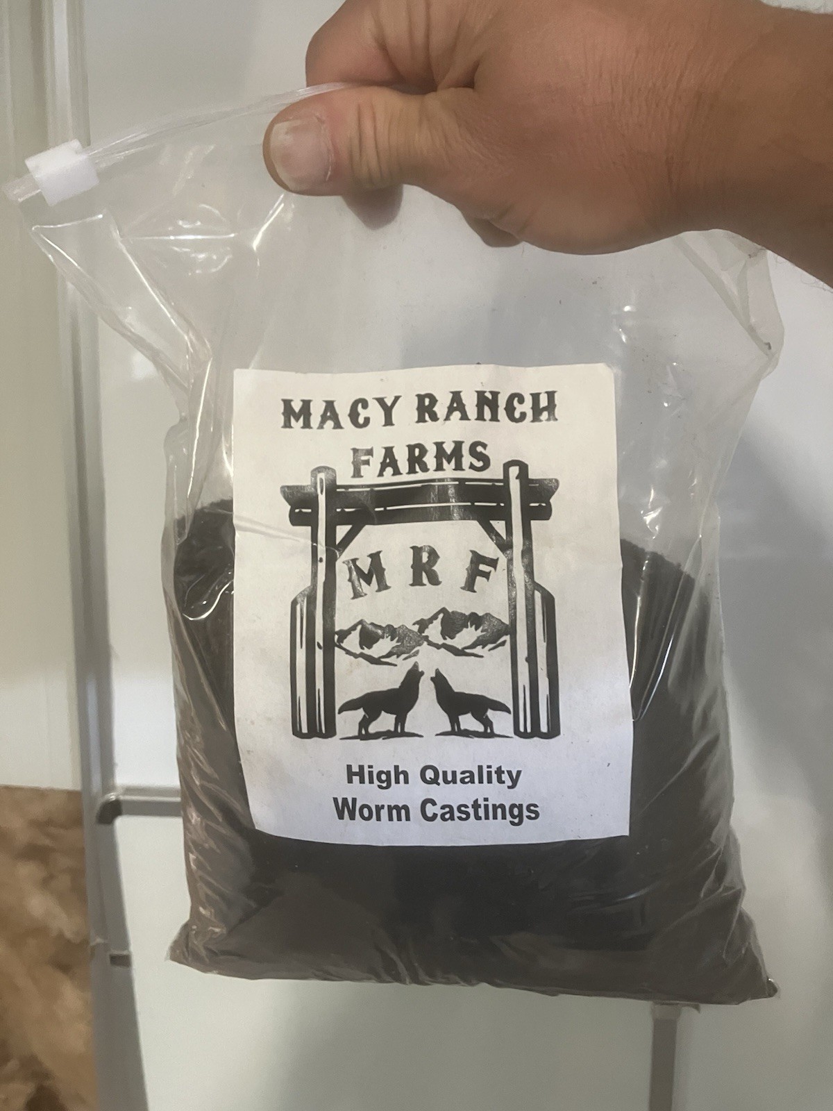 3 lb Worm Casting-Macy Ranch Farms-Clean Organic Soil Builder For Gardens/Plants