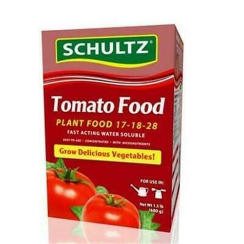 Schultz Tomato Food Fast Acting Water Soluble 17-18-28 Plant Vegetable & Fruit