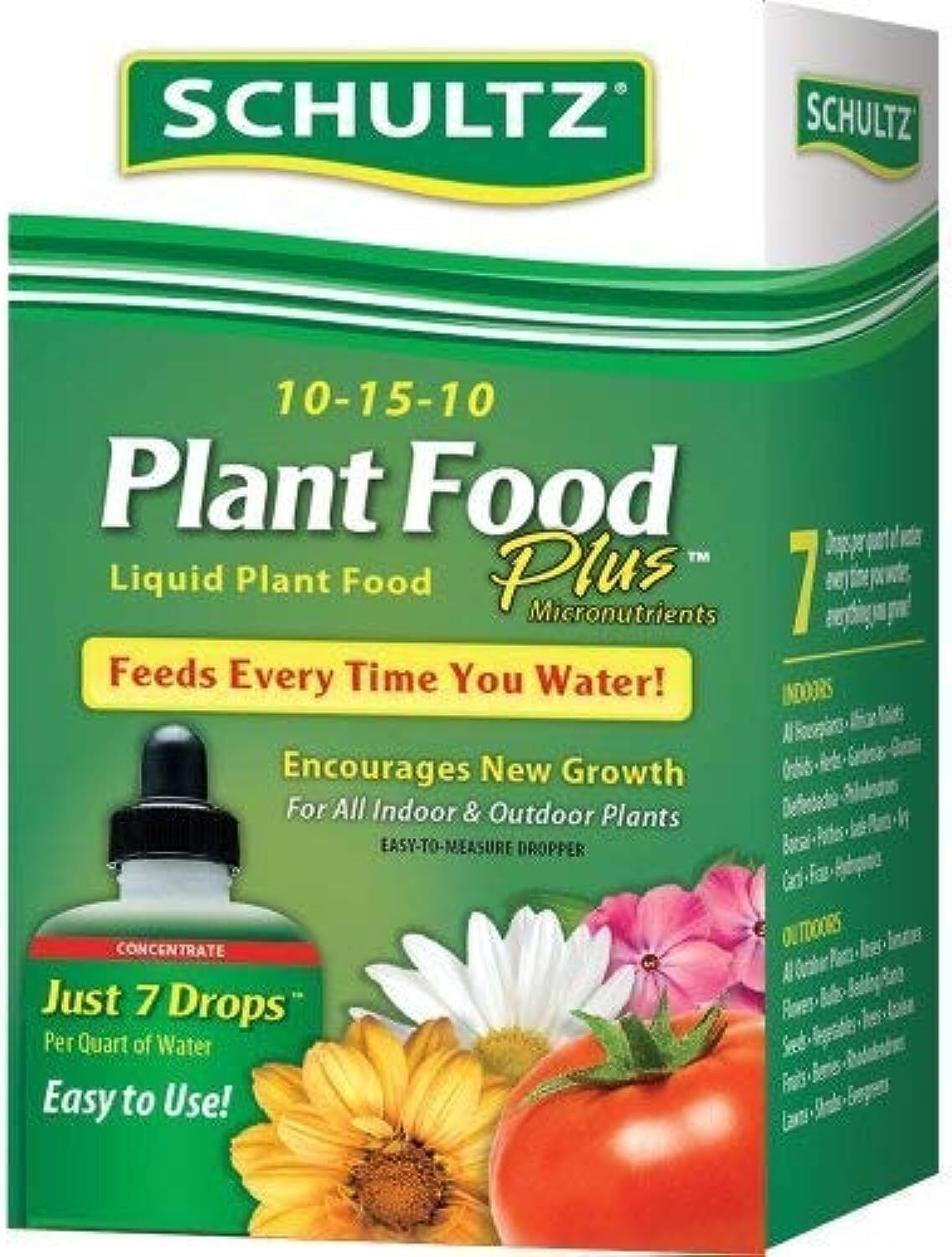 Schultz SPF45160 All Purpose Liquid Plant Food Plus Fertilizer 10-15-10