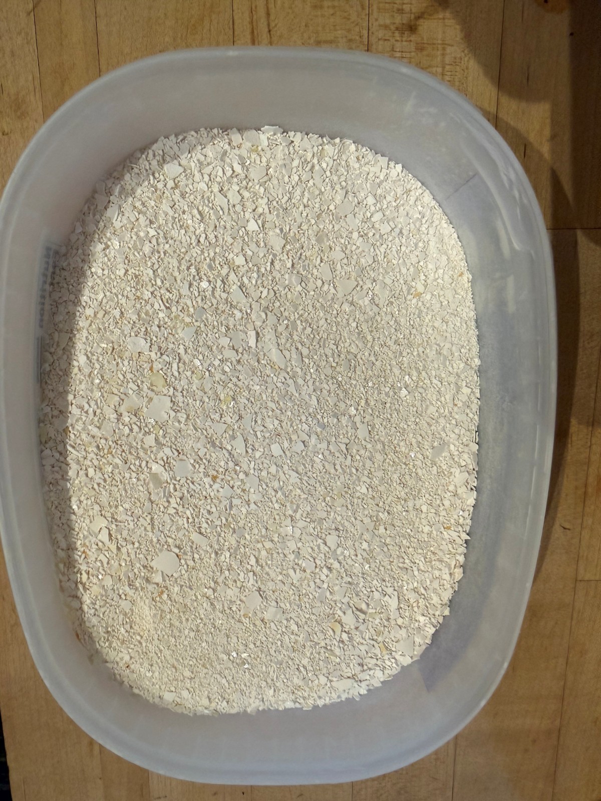 8 Oz EXTRA FINE Crushed Egg Shells – Natural Fertilizer Feed Supplement