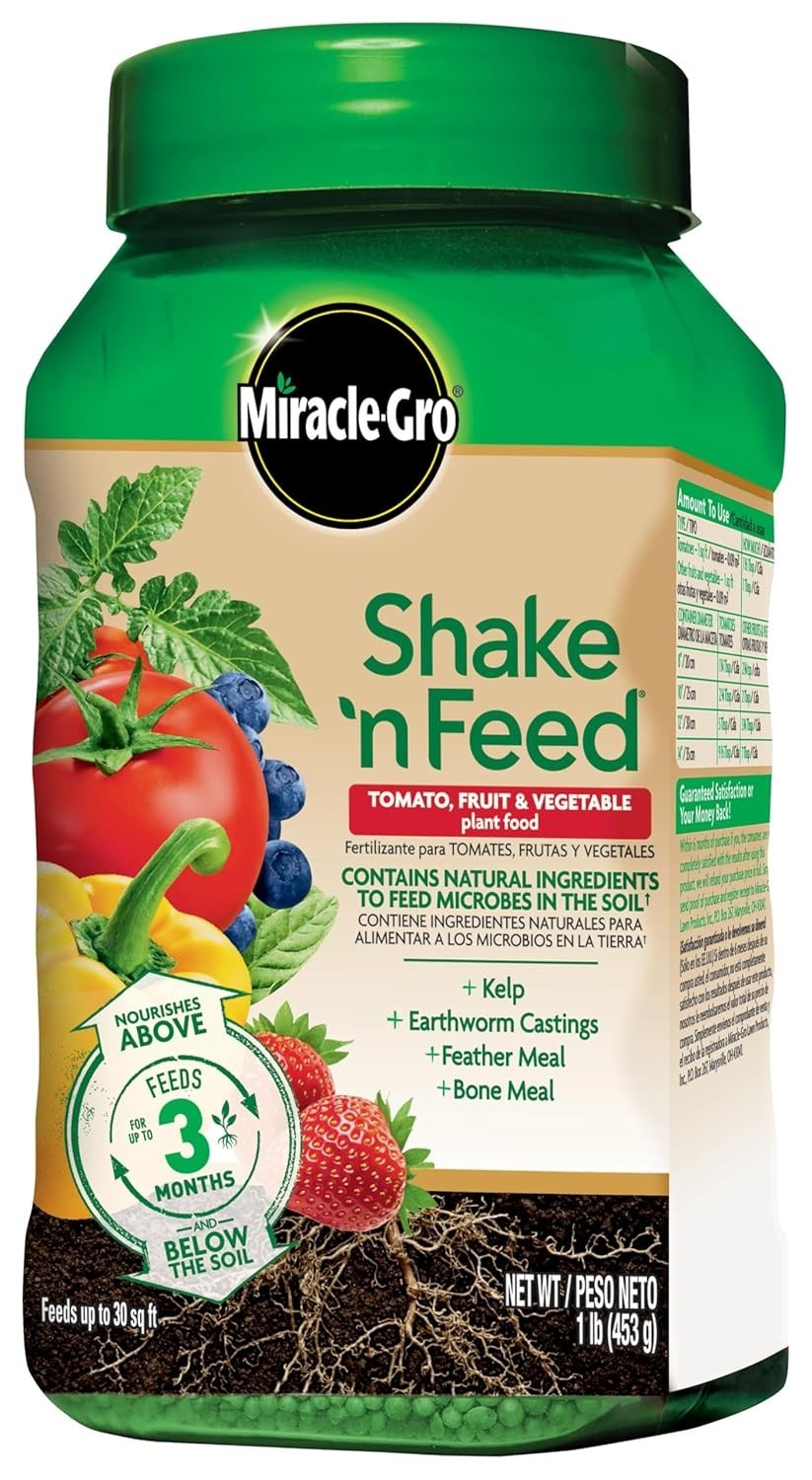 Shake ‘N Feed Tomato & Vegetable Fertilizer – 3- Nutrient Boost